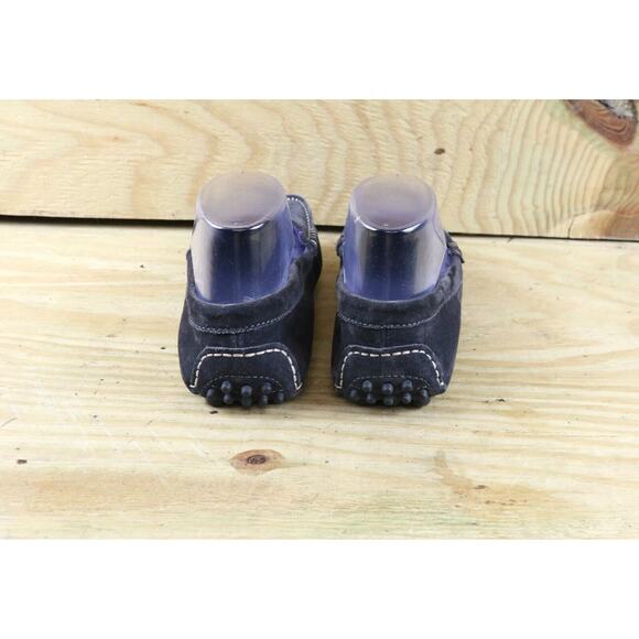 Manolo Blahnik Womens Shoes 6.5 Gray Purple Suede Roadster Driving Moccasin Itay - Picture 3 of 7